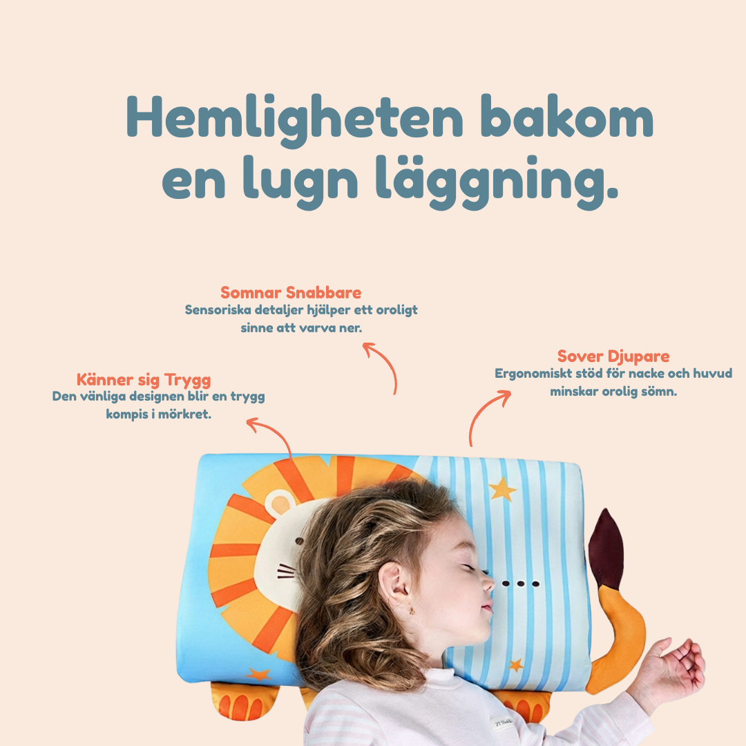 Calmness™ Barnkudde – Från 2-timmars kamp till 15 minuters lugn.